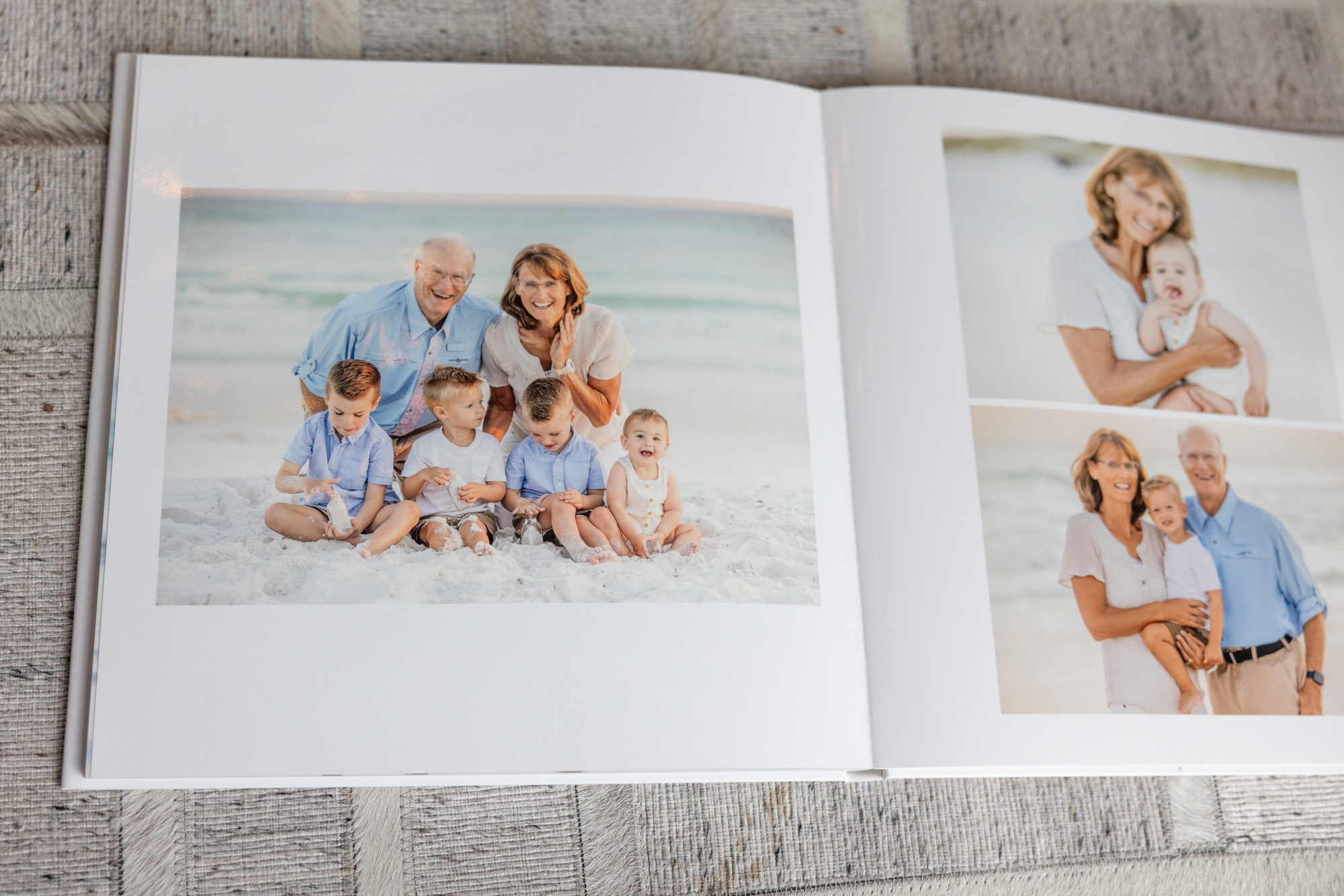 Rosemary Beach family photo session at sunset